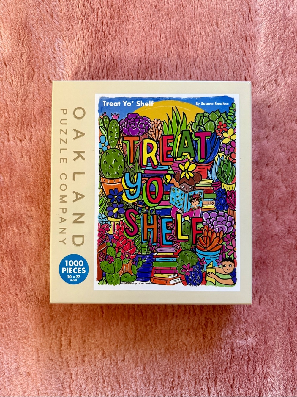 Oakland Puzzle Company Treat Yo' Shelf 1000 piece Jigsaw Puzzle